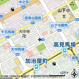 鹿児島県鹿児島市西千石町7-29周辺の地図