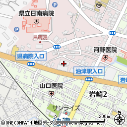 セコム宮崎株式会社　日南営業所周辺の地図