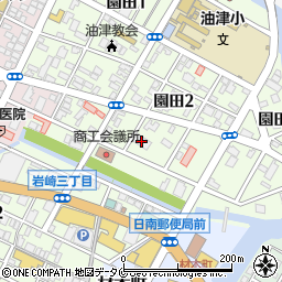 創価学会日南文化会館周辺の地図
