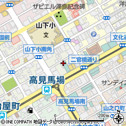 鹿児島県鹿児島市西千石町17-13周辺の地図