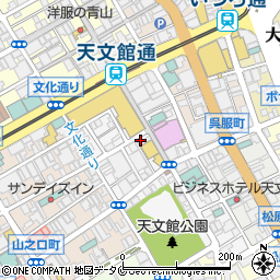 鹿児島県鹿児島市千日町5-2周辺の地図