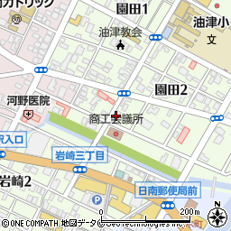 日南囲碁会館周辺の地図