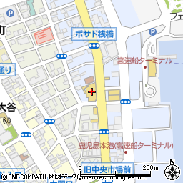 ＨｏｎｄａＣａｒｓ鹿児島北埠頭店周辺の地図