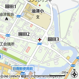 ダスキン中川日南営業所お客様注文受付専用周辺の地図
