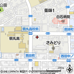 荏原製作所南九州営業所周辺の地図
