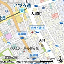 鹿児島県鹿児島市大黒町2-18周辺の地図