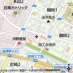 株式会社戸村精肉本店　工場周辺の地図