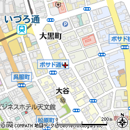 鹿児島県鹿児島市大黒町3-15周辺の地図