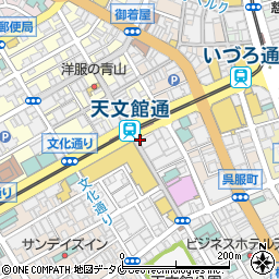 薩摩蒸氣屋 かるかん本舗 天文館店周辺の地図