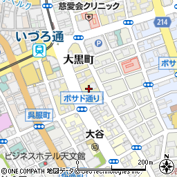 鹿児島県鹿児島市大黒町3周辺の地図