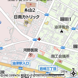 渡辺石油店周辺の地図