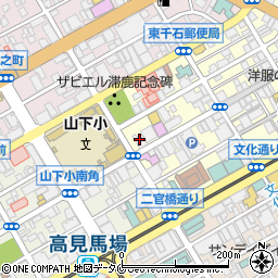 朝日新聞鹿児島総局周辺の地図