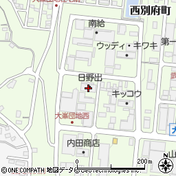 日野出株式会社　鹿児島店周辺の地図