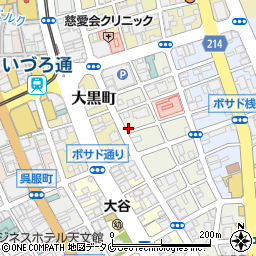 司すし堀江町周辺の地図