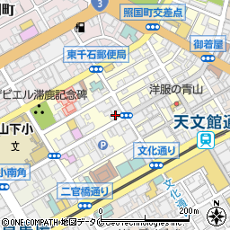 喜鶴寿司本店周辺の地図