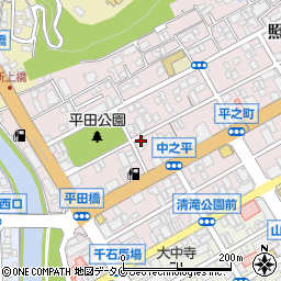 株式会社鶴留建設　本社周辺の地図