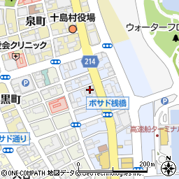 九州通信ネットワーク鹿児島中心局周辺の地図