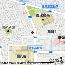 スタジオマリオ　鹿児島・薬師店周辺の地図