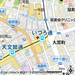 ドラッグイレブン　いづろ店周辺の地図