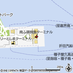 鹿児島港ＦＴ（折田汽船）周辺の地図