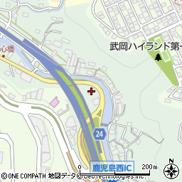 熊本メスキュード周辺の地図