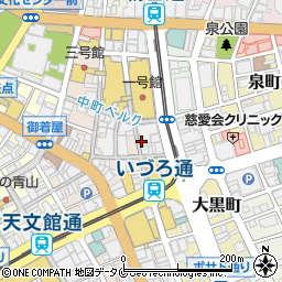 株式会社絹の店クボ周辺の地図