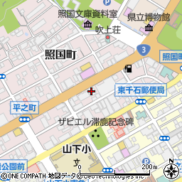 鹿児島県歯科技工士会周辺の地図