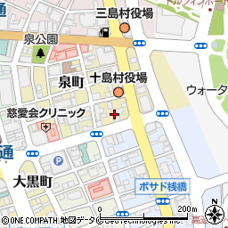 鹿児島県鹿児島市泉町13周辺の地図