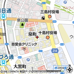 鹿児島県鹿児島市泉町11-9周辺の地図