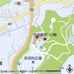 道の駅おおすみ弥五郎伝説の里周辺の地図