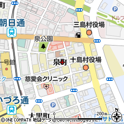 鹿児島県鹿児島市泉町10周辺の地図