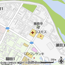ベスト電器宮崎日南店周辺の地図