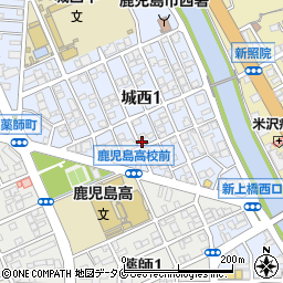 株式会社新日本技建鹿児島支店周辺の地図