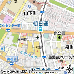 富士電機ＩＴソリューション株式会社　鹿児島支店周辺の地図