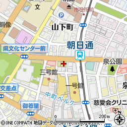 株式会社南日本銀行　本店事務統括部事務集中１Ｇ周辺の地図