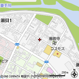 宮崎県日南市瀬貝周辺の地図