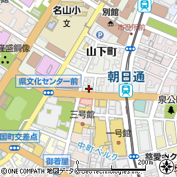 黒かつ亭/黒べぇ 天文館店周辺の地図
