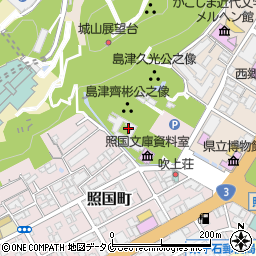 照国神社周辺の地図