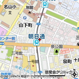 ＳＭＢＣ日興証券株式会社鹿児島支店周辺の地図