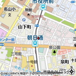 鹿児島県経営者協会周辺の地図