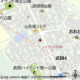 すし源 武岡周辺の地図