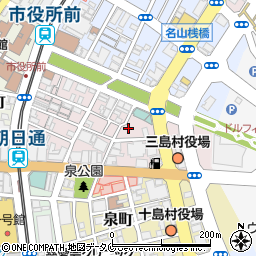 タイムズ名山町第４駐車場周辺の地図