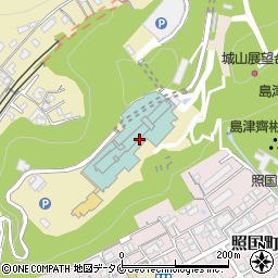 SHIROYAMA HOTEL kagoshima 城山ガーデンズ 水簾周辺の地図