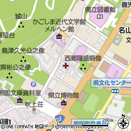 財団法人鹿児島県柔道会周辺の地図