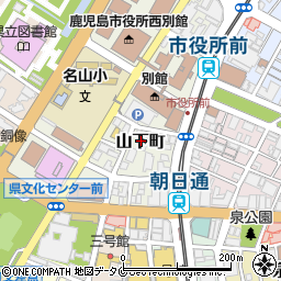 株式会社南日本新聞開発センター　総務部周辺の地図