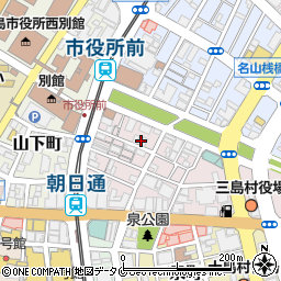 鹿児島県ホテル旅館生活衛生同業組合周辺の地図