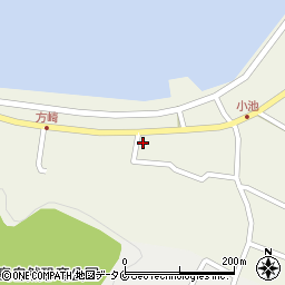 鹿児島県鹿児島市桜島小池町1428周辺の地図