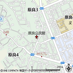 原良日枝神社　社務所周辺の地図