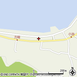 鹿児島県鹿児島市桜島小池町1451周辺の地図