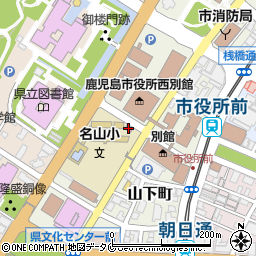 名山校区公民館周辺の地図